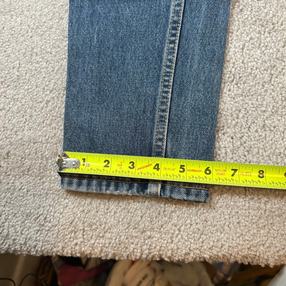 Vintage 90s Levis 550 Relaxed Fit Jeans Kids 3 JR L Blue High Rise Made In USA - Picture 15 of 16